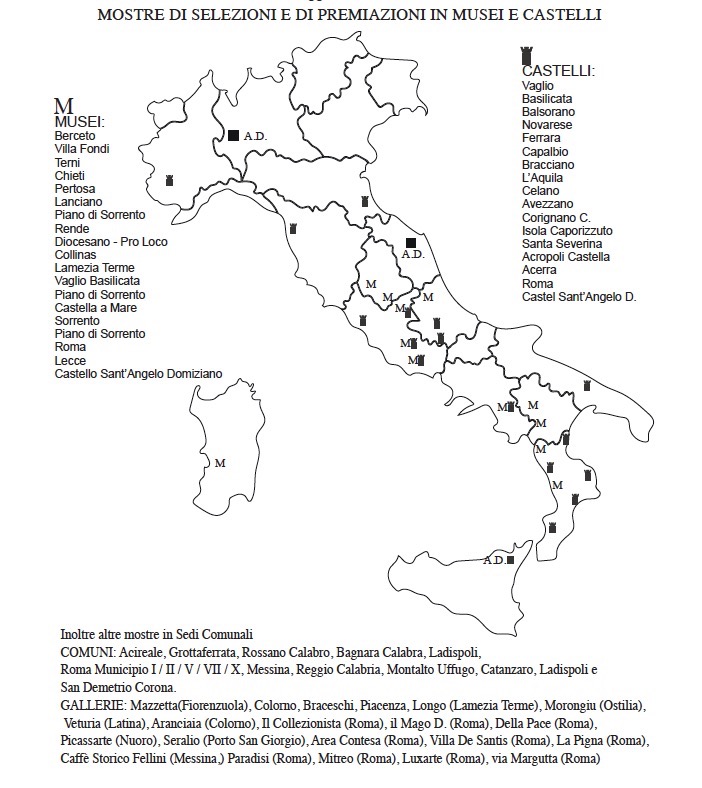Mostre di selezione in Italia